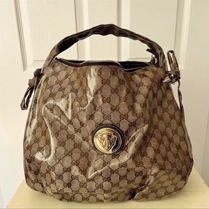 Gucci Crystal GG medium Histeria Shoulder Bag 💼